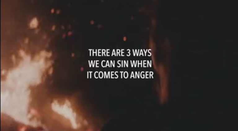 Three Ways We Sin When Angry