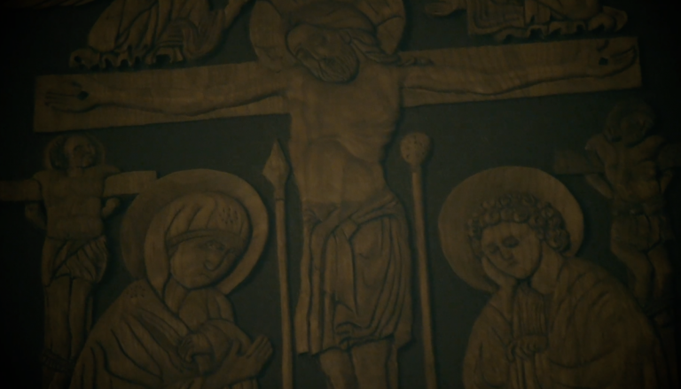 Crucifixion Carving