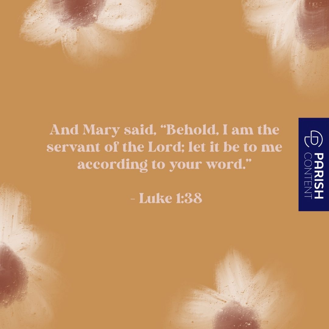 Servant of the Lord - Parish Content - Catholic Social Media Content ...