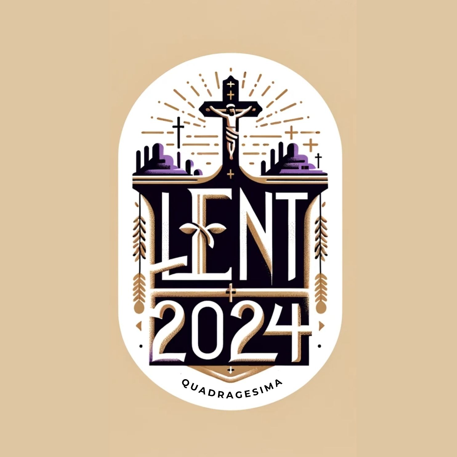 Lent 2024 Content Package Parish Content Catholic Social Media